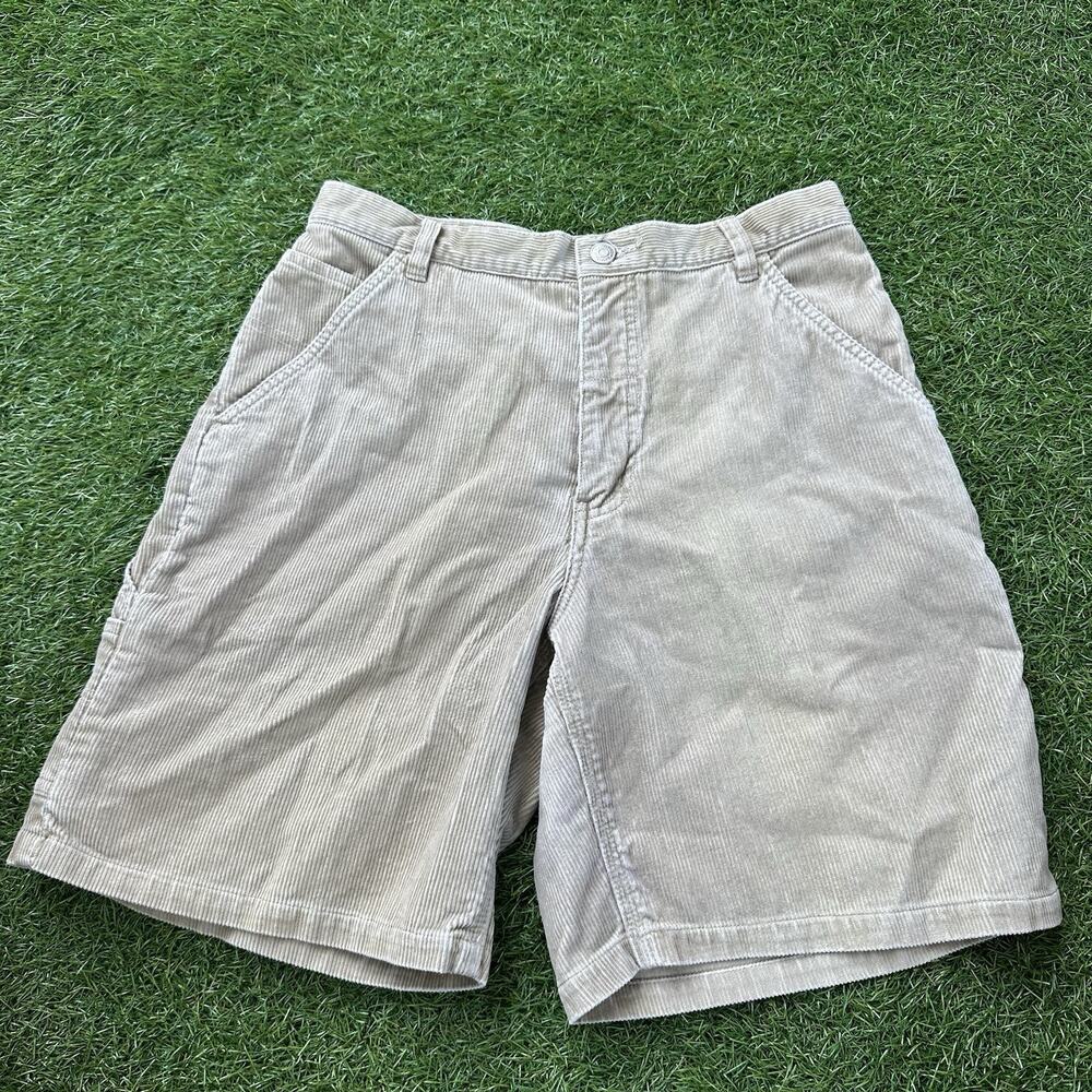 Vtg 90s The Limited Shorts Women's 6 High‎ Rise Carpenter Corduroy Cotton Jorts